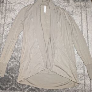 Athleta Women's Cardigan in Taupe